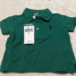 Ralph Lauren Kids Polo in Forest Green